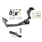 Trailer Tow Hitch For 16-20 KIA Sorento 4 Cyl. Complete Package w/ Wiring and 1-7/8" Ball