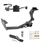 Trailer Tow Hitch For 19-20 Hyundai Santa Fe (Except XL Models) Complete Package w/ Wiring and 1-7/8" Ball