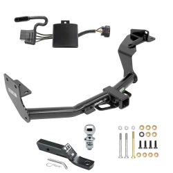 Trailer Tow Hitch For 19-20 Hyundai Santa Fe (Except XL Models) Complete Package w/ Wiring and 1-7/8" Ball