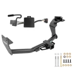 Trailer Tow Hitch For 19-20 Hyundai Santa Fe New Body Style w/ Wiring Harness Kit
