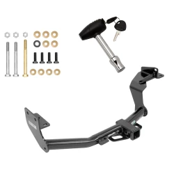 Trailer Tow Hitch For 16-20 Kia Sorento 16-20 KIA Sorento 2019 Hyunda Santa Fe Except XL 2020 All Models w/ Security Lock Pin Key