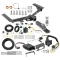 Class 3 Hitch For 15-23 Ford Transit 150 250 350 w/ Draw-Tite Trailer Brake Control 7-Way RV Wiring Complete System Receiver 2" Tow Ball