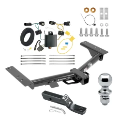 Trailer Tow Hitch For 15-27 Ford Transit 350 Dually Exc Cab & Chassis & the Cutaway Complete Package w/ Wiring and 1-7/8" Ball