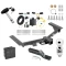 Trailer Tow Hitch For 15-23 Ford Transit 350 (Dually Models Only) Deluxe Package Wiring 2" Ball and Lock
