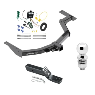 Trailer Tow Hitch For 05-15 Toyota Hilux SW4 All Models Complete Package w/ Wiring and 2" Ball