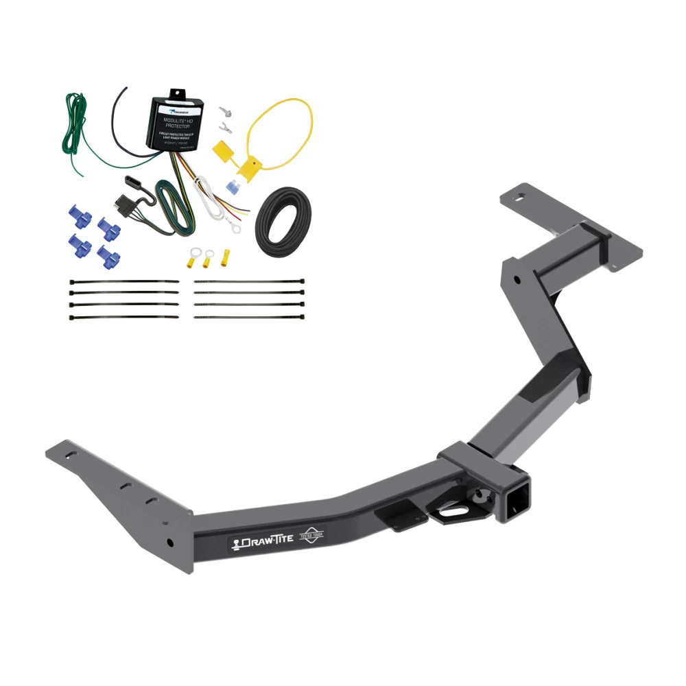 Trailer Tow Hitch For 05-15 Toyota Hilux SW4 All Models w/ Wiring Harness Kit