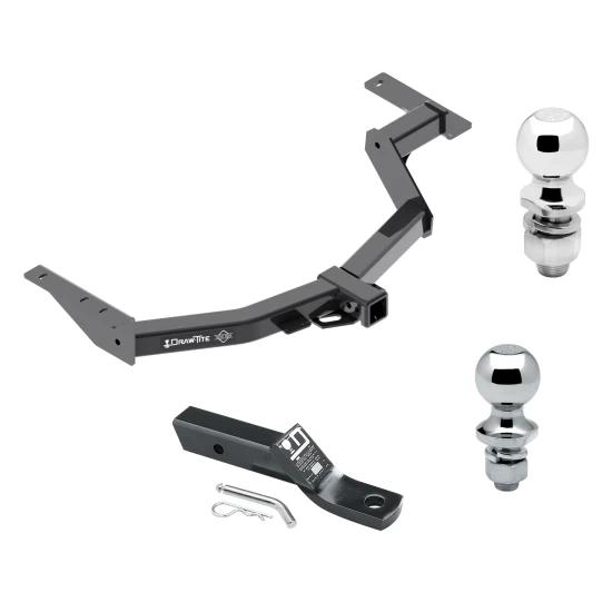 Trailer Tow Hitch For 05-15 Toyota Hilux SW4 Receiver w/ 1-7/8" and 2" Ball