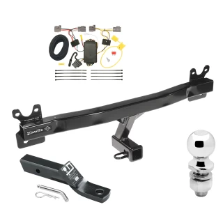 Trailer Tow Hitch For 08-10 Volvo V70 All Models Complete Package w/ Wiring and 2" Ball