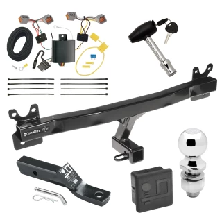 Trailer Tow Hitch For 15-18 Volvo V60 Deluxe Package Wiring 2" Ball and Lock