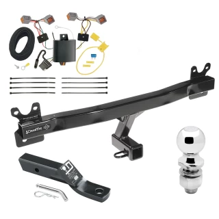 Trailer Tow Hitch For 08-16 Volvo XC70 All Models Complete Package w/ Wiring and 2" Ball