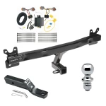 Custom Fit Trailer Hitch Wiring Harness (Plug & Play) 2" Drop Ball-Mount w/ Pin/Clip 1-7/8" Chrome Ball Installation Hardware Installation Instructions 75916 118770 23 63816 Draw-Tite Trailer Tow Hitch 14-18 Volvo S60 Sedan Complete Package Trailer Tow Hitch For 14-18 Volvo S60 Sedan Complete Package w/ Wiring and 1-7/8" Ball