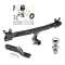 Trailer Tow Hitch For 11-18 Volvo S60 All Models Complete Package w/ Wiring and 1-7/8" Ball