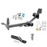Trailer Tow Hitch For 15-21 Ford F-150 Complete Package w/ Wiring and 1-7/8" Ball