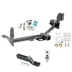 Trailer Tow Hitch For 15-21 Ford F-150 Complete Package w/ Wiring and 2" Ball