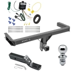 Trailer Tow Hitch For 13-17 Audi Q5 All Models Complete Package w/ Wiring and 1-7/8" Ball