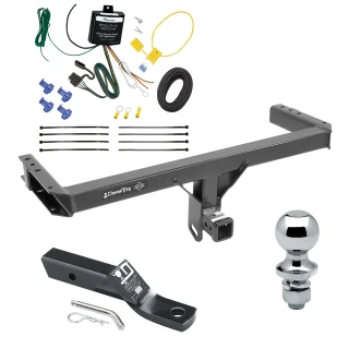 Trailer Tow Hitch For 13-17 Audi Q5 All Models Complete Package w/ Wiring and 1-7/8" Ball