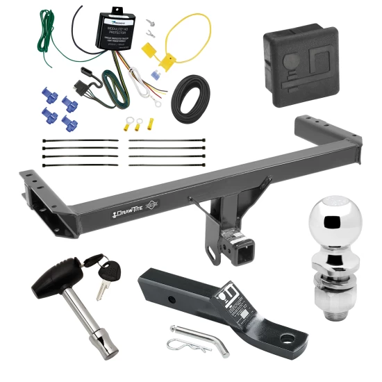 Trailer Tow Hitch For 13-17 Audi Q5 All Models Deluxe Package Wiring 2" Ball and Lock