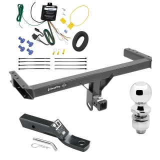 Trailer Tow Hitch For 13-17 Audi Q5 All Models Complete Package w/ Wiring and 2" Ball