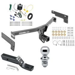 Trailer Tow Hitch For 18-19 Lincoln MKC Complete Package w/ Wiring and 1-7/8" Ball