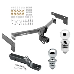 Trailer Tow Hitch For 15-19 Lincoln MKC Receiver w/ 1-7/8" and 2" Ball