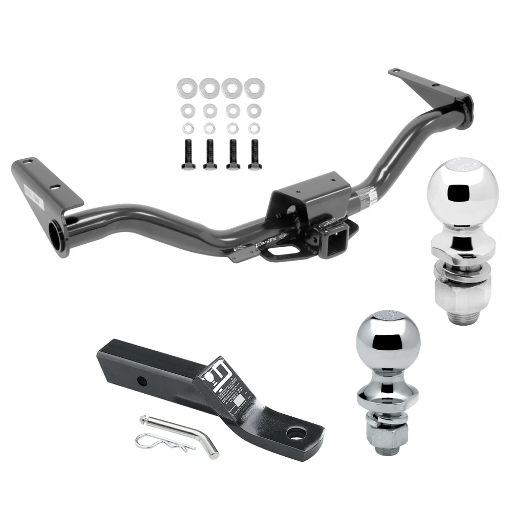 Trailer Tow Hitch For 15-22 Chevy Colorado GMC Canyon Receiver w/ 1-7/8" and 2" Ball