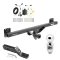 Trailer Tow Hitch For 11-17 Volkswagen Touareg Complete Package w/ Wiring and 2" Ball