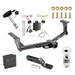 Trailer Tow Hitch For 15-24 Nissan Murano Deluxe Package Wiring 2" Ball and Lock