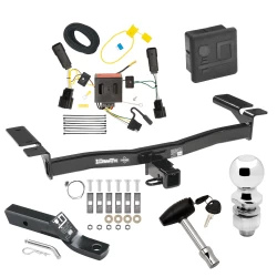 Trailer Tow Hitch For 11-15 Lincoln MKX All Models Deluxe Package Wiring 2" Ball and Lock