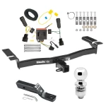 Trailer Tow Hitch For 11-15 Lincoln MKX All Models Complete Package w/ Wiring and 2" Ball