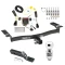 Trailer Tow Hitch For 11-15 Lincoln MKX All Models Complete Package w/ Wiring and 2" Ball