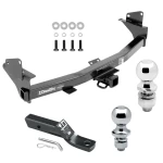 Trailer Tow Hitch For 15-22 Chevy Coloardo GMC Canyon Receiver w/ 1-7/8" and 2" Ball