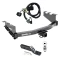 Trailer Tow Hitch For 14-18 Chevy Silverado GMC Sierra 1500 (2019 LD & Legacy) Complete Package w/ Wiring and 2" Ball