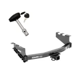 Trailer Tow Hitch For 14-18 Chevy Silverado GMC Sierra 1500 2019 LD Legacy w/ Security Lock Pin Key