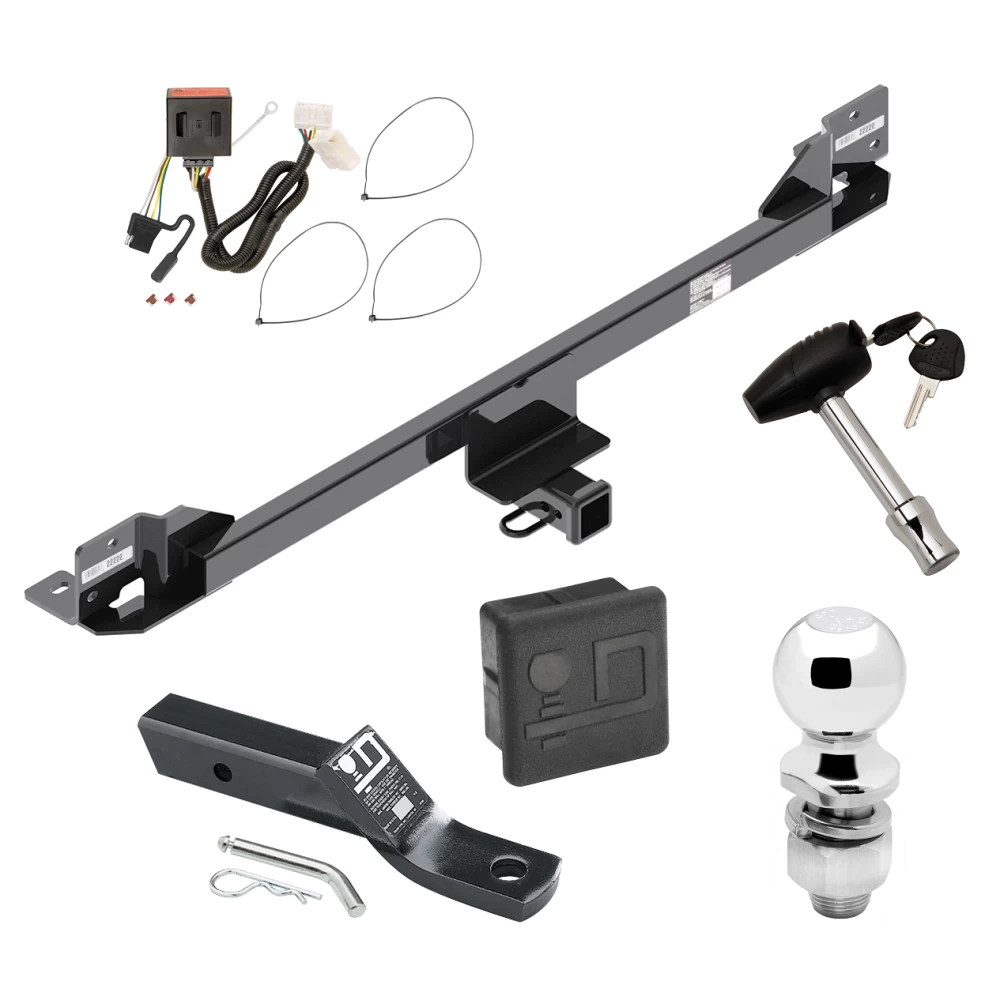 Trailer Tow Hitch For 11-17 Honda Odyssey Deluxe Package Wiring 2" Ball and Lock