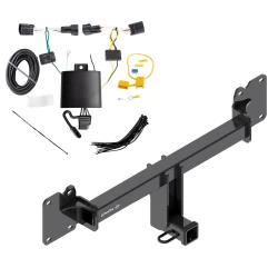 Trailer Tow Hitch For 17-21 Jaguar F-Pace All Models w/ Wiring Harness Kit
