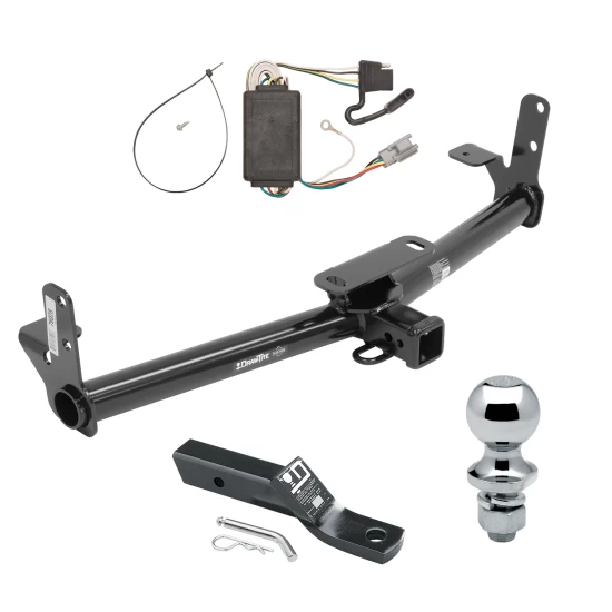 Trailer Tow Hitch For 05-06 Chevrolet Equinox 06-06 Pontiac Torrent Complete Package w/ Wiring and 1-7/8" Ball
