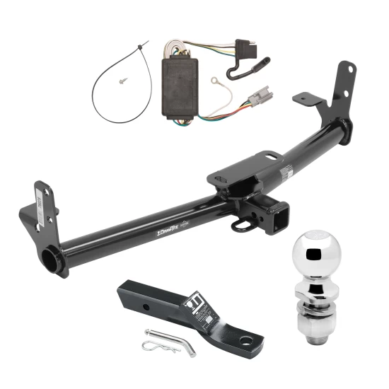 Trailer Tow Hitch For 05-06 Chevrolet Equinox 06-06 Pontiac Torrent Complete Package w/ Wiring and 2" Ball