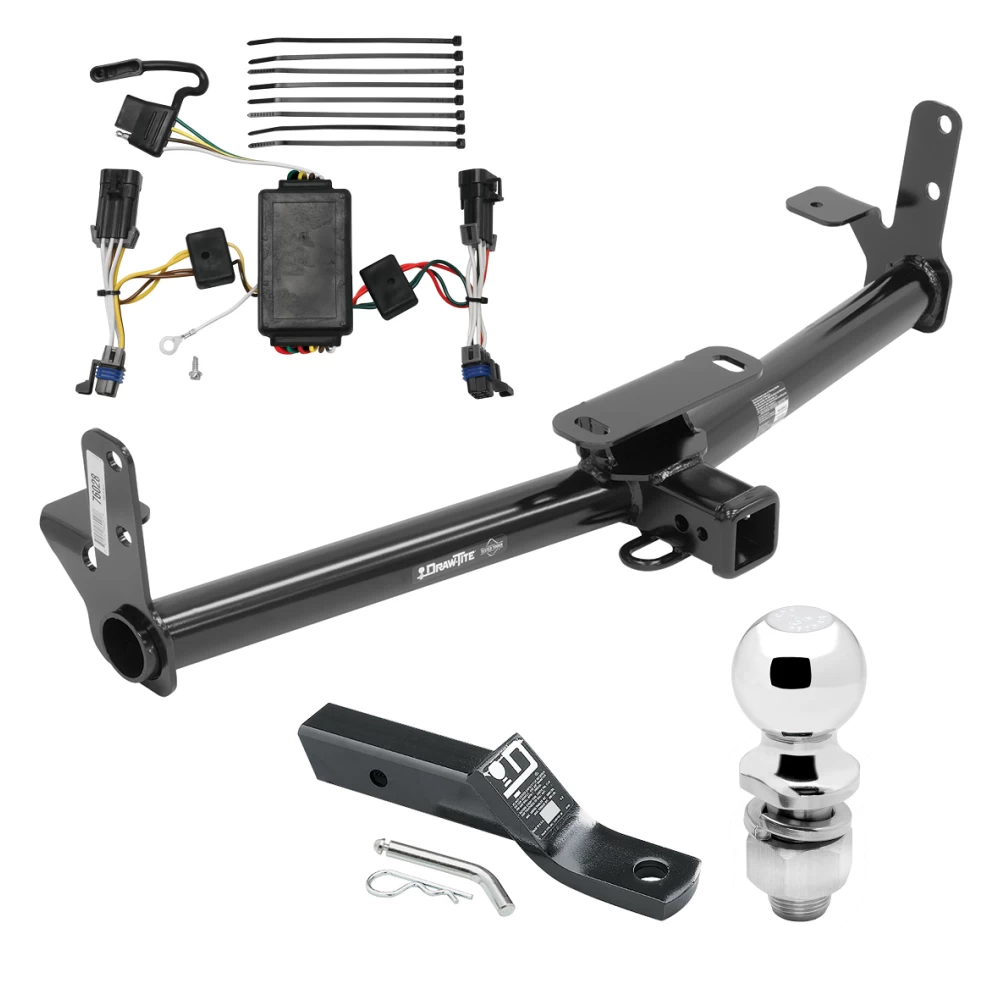 Custom Fit Trailer Hitch Wiring Harness (Plug & Play) 2" Drop Ball-Mount w/ Pin/Clip 2" Chrome Ball Installation Hardware Installation Instructions 76028 118418 23 63845 Draw-Tite Trailer Tow Hitch 02-07 Saturn Vue Complete Package Wiring a Trailer Tow Hitch For 02-07 Saturn Vue Complete Package w/ Wiring and 2" Ball