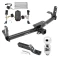 Trailer Tow Hitch For 02-07 Saturn Vue Except Redline Complete Package w/ Wiring and 2" Ball