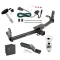 Trailer Tow Hitch For 07-09 Chevrolet Equinox Pontiac Torrent Complete Package w/ Wiring and 2" Ball