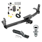 Custom Fit Trailer Hitch Wiring Harness (Plug & Play) 2" Drop Ball-Mount w/ Pin/Clip 1-7/8" Chrome Ball Installation Hardware Installation Instructions 76028 118494 23 63816 Draw-Tite Trailer Tow Hitch 10-17 Chevy Equinox GMC Terrain Comple Trailer Tow Hitch For 10-17 Chevy Equinox GMC Terrain Complete Package w/ Wiring and 1-7/8" Ball