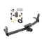 Trailer Tow Hitch For 10-17 Chevrolet Equinox GMC Terrain w/ Wiring Harness Kit
