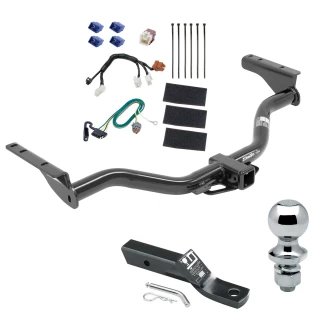Trailer Tow Hitch For 13-20 Nissan Pathfinder 14-20 INFINITI QX60 Complete Package w/ Wiring and 1-7/8" Ball