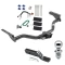 Trailer Tow Hitch For 13-20 Nissan Pathfinder 14-20 INFINITI QX60 Complete Package w/ Wiring and 1-7/8" Ball