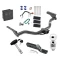 Custom Fit Trailer Hitch Wiring Harness (Plug & Play) 2" Drop Ball-Mount w/ Pin/Clip 2" Chrome Ball Security Lock Pin Rubber Hitch Plug Cover Installation Hardware Installation Instructions 76031 118670 23 63845 580407 7010 Draw-Tite Trailer Trailer Tow Hitch For 13-21 Nissan Pathfinder 14-21 Infiniti QX60 Deluxe Package Wiring 2" Ball and Lock