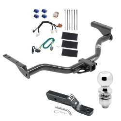 Trailer Tow Hitch For 13-20 Nissan Pathfinder 14-20 INFINITI QX60 Complete Package w/ Wiring and 2" Ball
