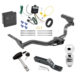 Trailer Tow Hitch For 13-13 INFINITI JX35 All Models Deluxe Package Wiring 2" Ball and Lock