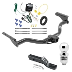 Custom Fit Trailer Hitch Wiring Harness (Requires Splicing) 2" Drop Ball-Mount w/ Pin/Clip 2" Chrome Ball Installation Hardware Installation Instructions 76031 119148 23 63845 Draw-Tite Trailer Tow Hitch 2013 Infiniti JX35 Complete Package Wiri Trailer Tow Hitch For 2013 Infiniti JX35 Complete Package w/ Wiring and 2" Ball