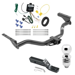 Trailer Tow Hitch For 13-13 INFINITI JX35 All Models Complete Package w/ Wiring and 2" Ball