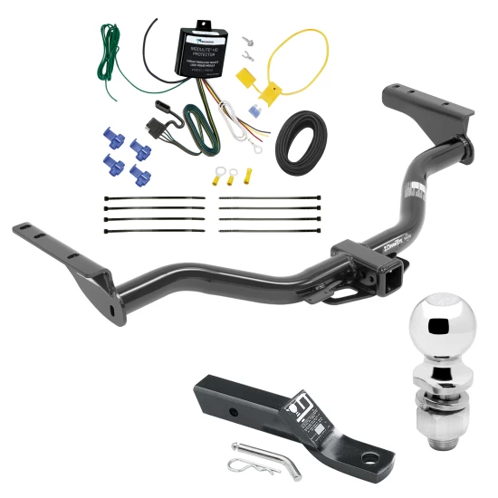 Custom Fit Trailer Hitch Wiring Harness (Requires Splicing) 2" Drop Ball-Mount w/ Pin/Clip 2" Chrome Ball Installation Hardware Installation Instructions 76031 119148 23 63845 Draw-Tite Trailer Tow Hitch 2013 Infiniti JX35 Complete Package Wiri Trailer Tow Hitch For 2013 Infiniti JX35 Complete Package w/ Wiring and 2" Ball